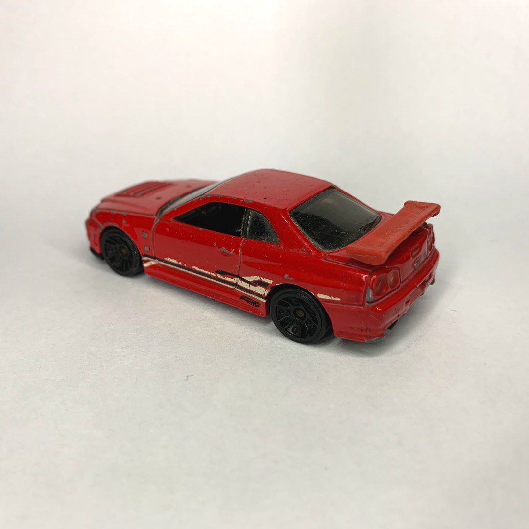 Hot Wheels Nissan Skyline Gt R Bnr Multipack Exclusive Red Toys