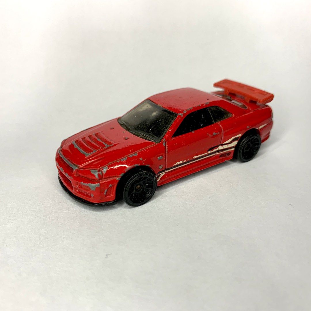 Hot Wheels Nissan Skyline Gt R Bnr Multipack Exclusive Red Toys