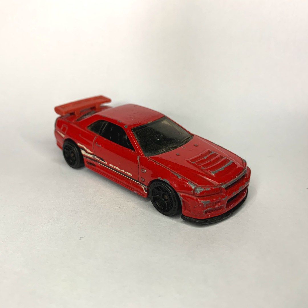 Hot Wheels Nissan Skyline Gt R Bnr Multipack Exclusive Red Toys