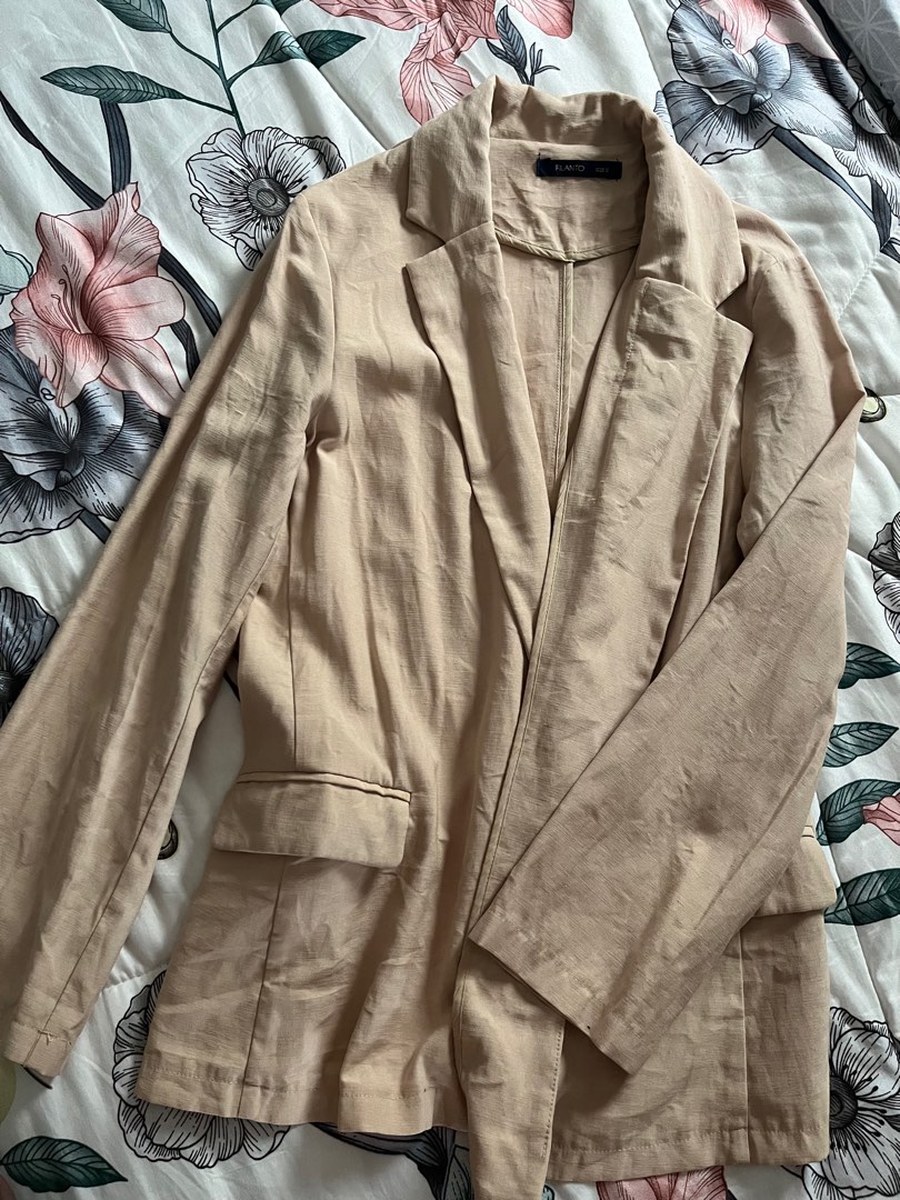 Filanto Nude Blazers Women S Fashion Coats Jackets And Outerwear On