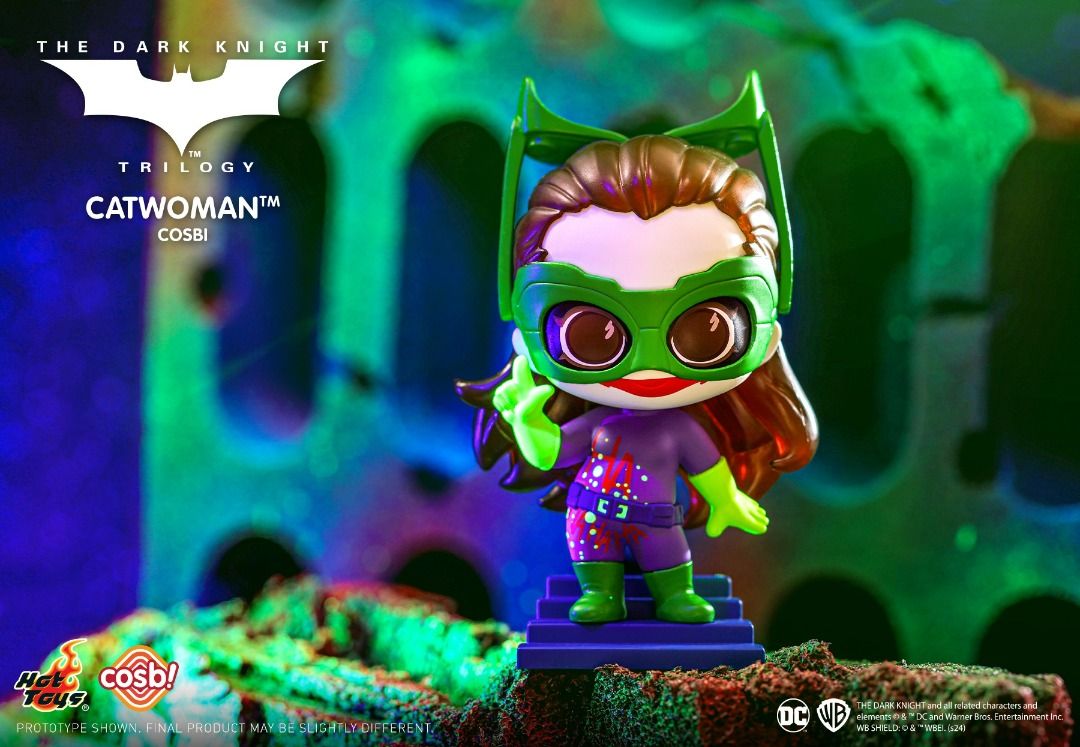 Hot Toys 蝙蝠俠黑夜之神三步曲 小丑化 The Dark Knight Trilogy Jokerized Cosbi Bobble Head Collection 一套8款