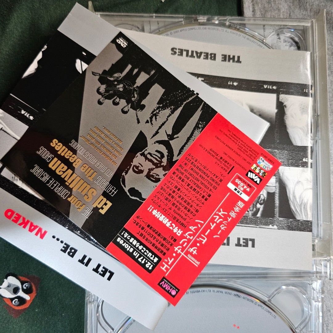 Let It Be Naked The Beatles Made In Japan Thick Case No Obi Mint Cd Hobbies
