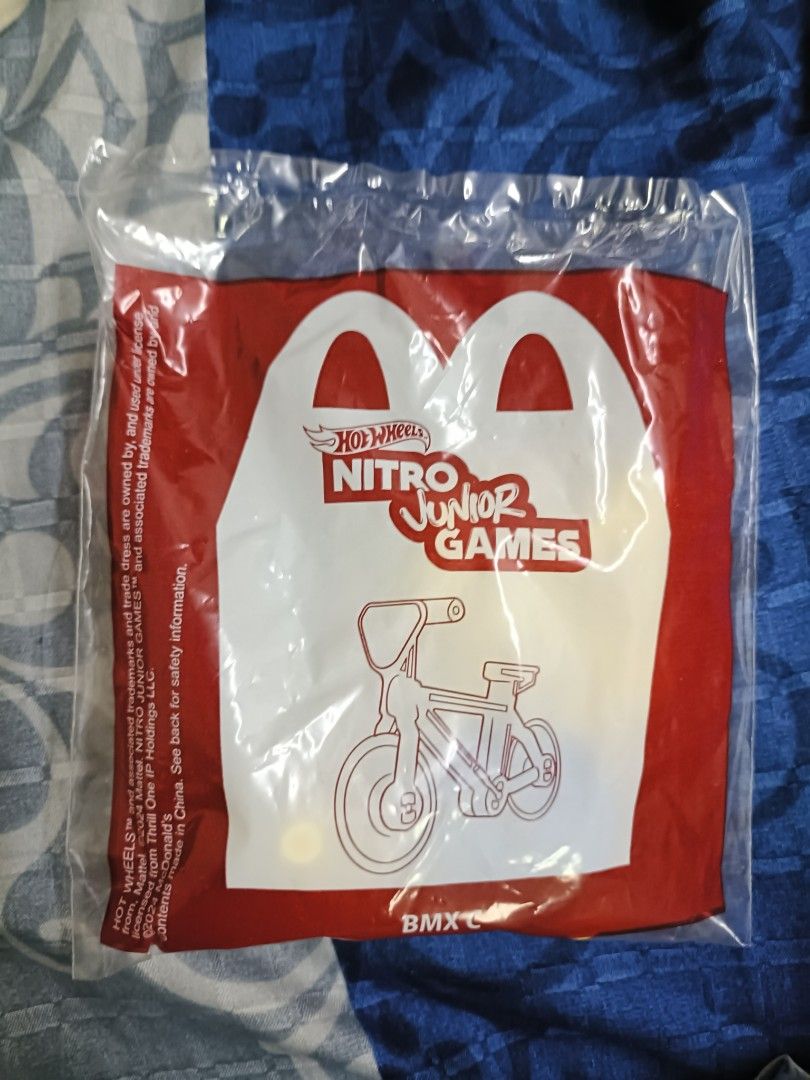MCDONALD S Hot Wheels Nitro Junior Games BMX C Hobbies Toys Toys Games On Carousell