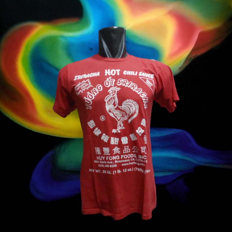 Sriracha Hot Chilli Sauce T Shirt Bundle Men S Fashion Tops Sets Tshirts Polo Shirts On