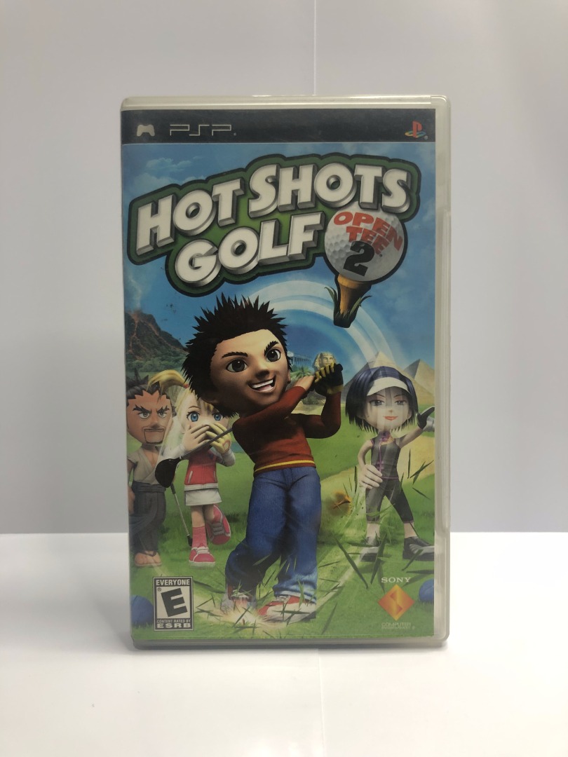 Hot Shots Golf Open Tee 2 PSP Video Gaming Video Games