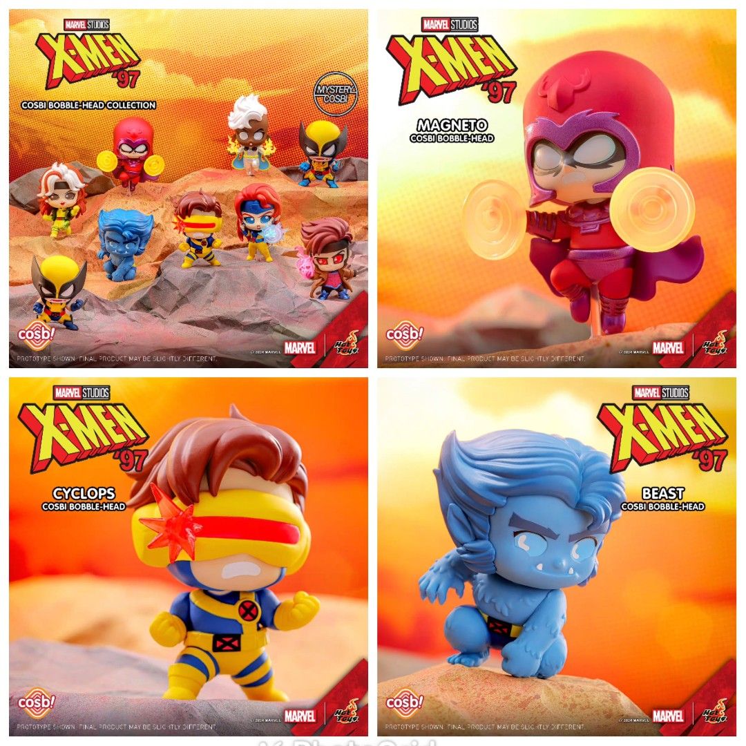 Preorder Confirmed Design Hot Toys Cosbi Marvel X Men Wolverine Beast Cyclops Magneto