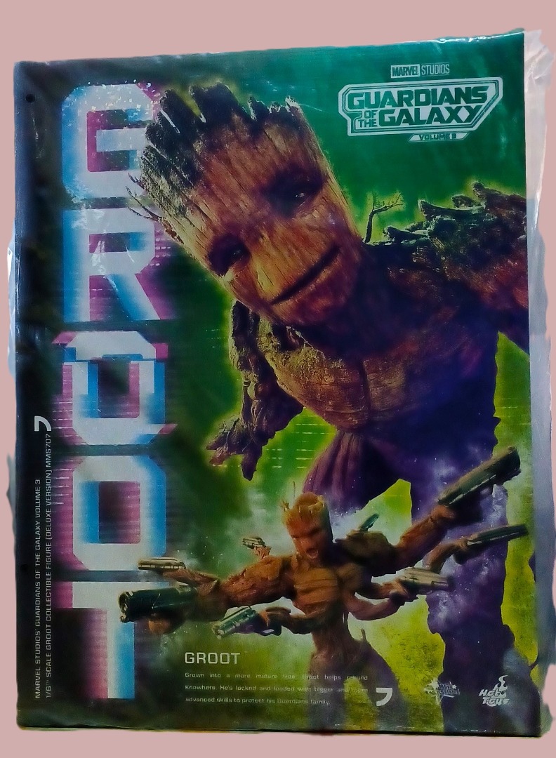 HOT TOYS Guardians of the Galaxy Vol 3 Groot Deluxe Version MMS707 玩具狂熱 銀河守衛隊3 樹人 Groot