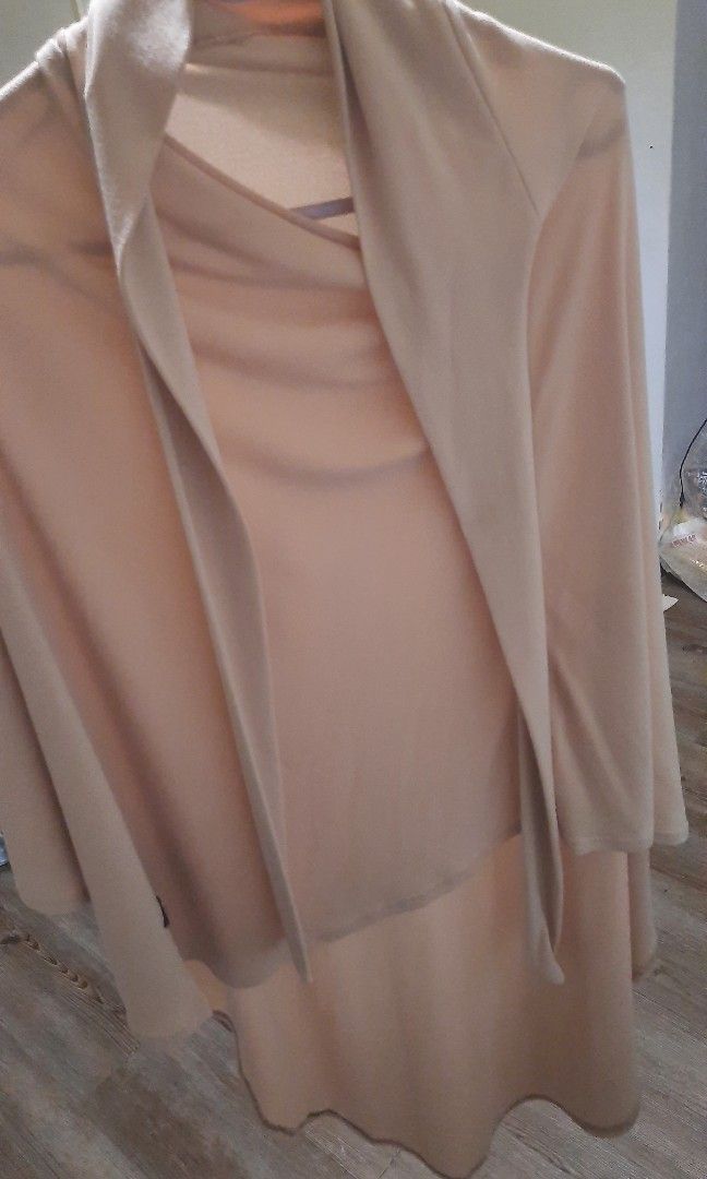 Tudung Bidadari Bienda Nude Colour Attach Niqab Women S Fashion