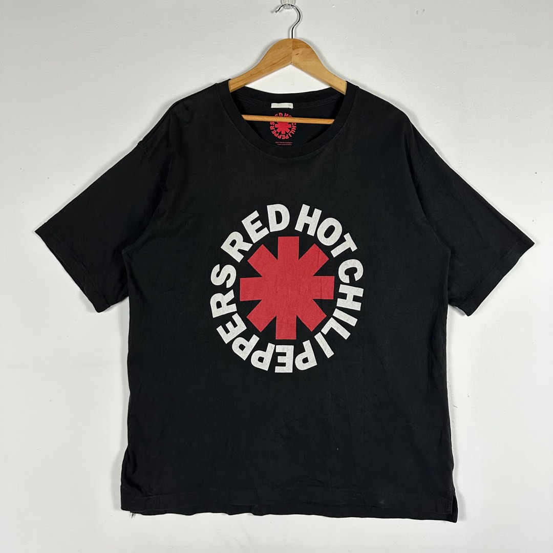 Red Hot Chili Peppers Men S Fashion Tops Sets Tshirts Polo Shirts On Carousell