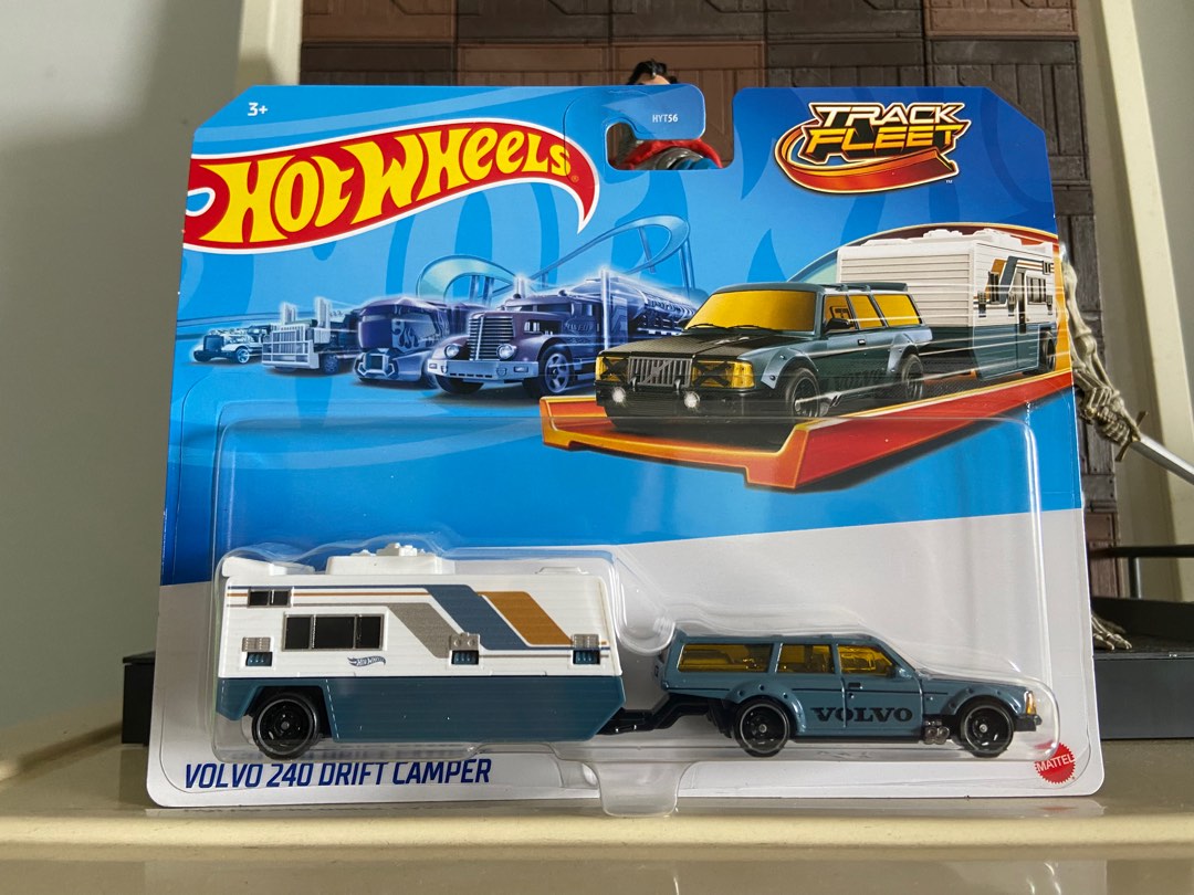 MISB Hotwheels Track Fleet Volvo Drift Camper Hot Wheel Wheels Hotwheel Hobbies Toys