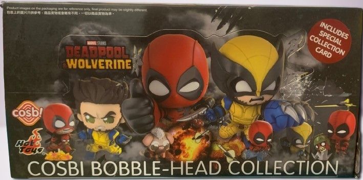 原裝正貨 現貨 盲盒原盒 Blind Box Whole Box Hottoys Hot Toys Cosbi Bobble Head Collection CBX183 Marvel 死侍與