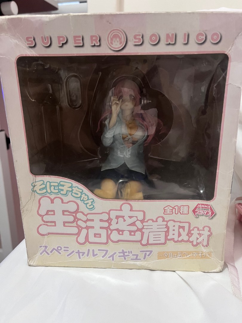 Super Sonico Figure Its Hot Today Ver Anime Figure Authentic Hobbies Toys Memorabilia