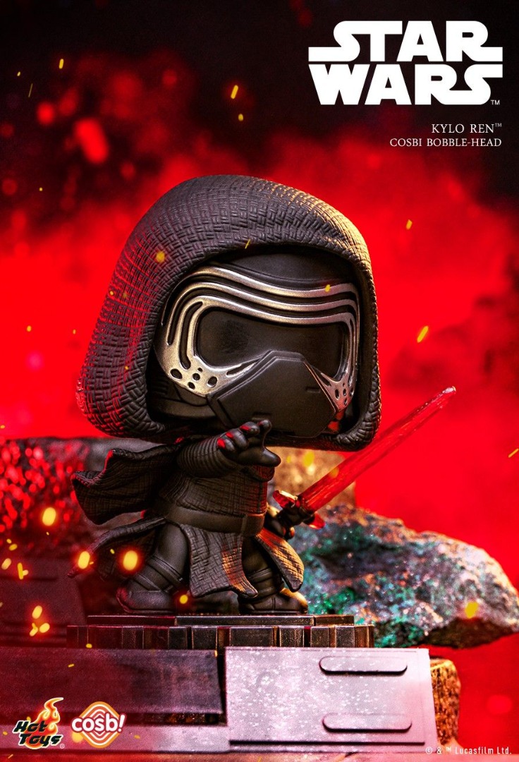 Hot Toys Cbx Star Wars Dark Side Cosbi Bobble Head Collection Kylo Ren Hobbies Toys