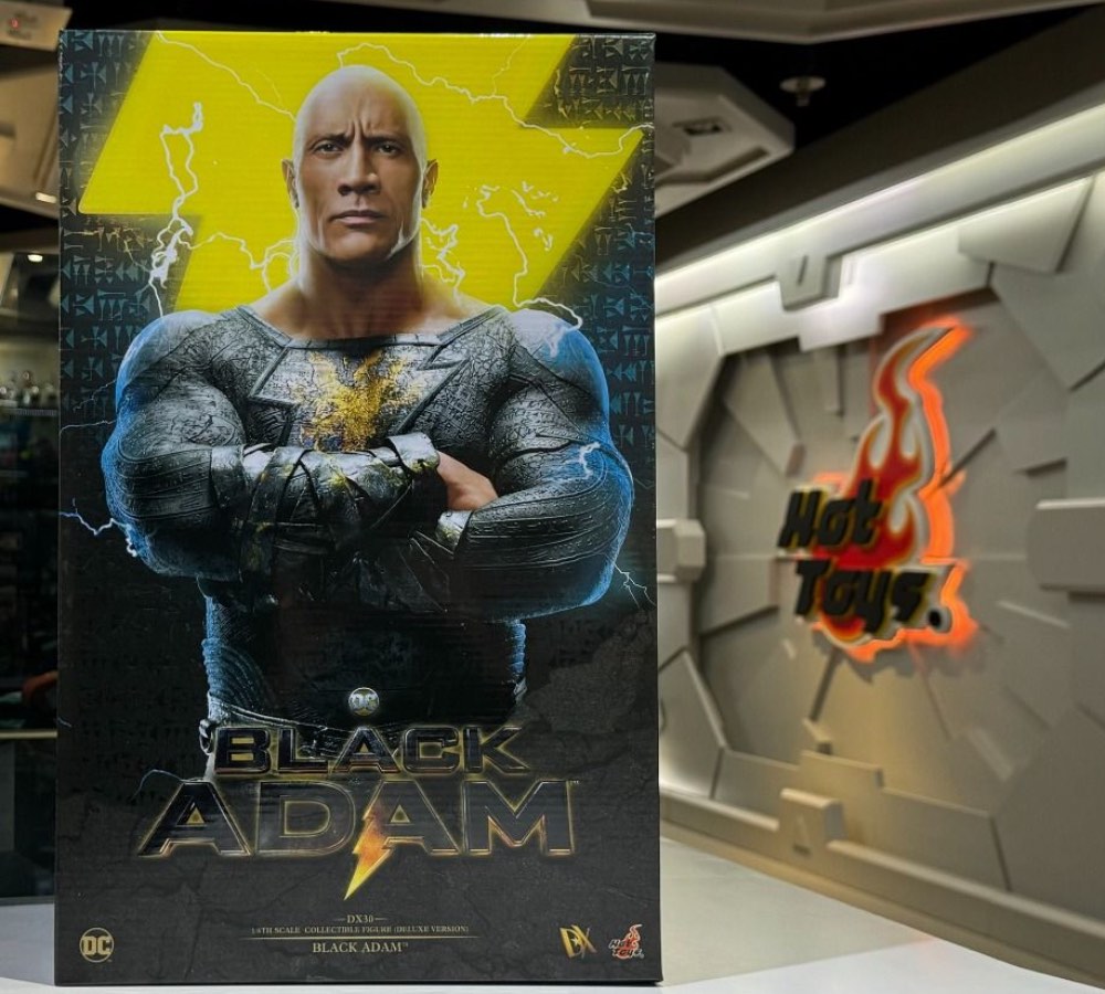 全新運輸盒未開封 Deluxe Version 豪華版 HOTTOYS HOT TOYS Black Adam 黑亞當 DX Black Adam 黑亞當 TOY HUNTERS 玩具