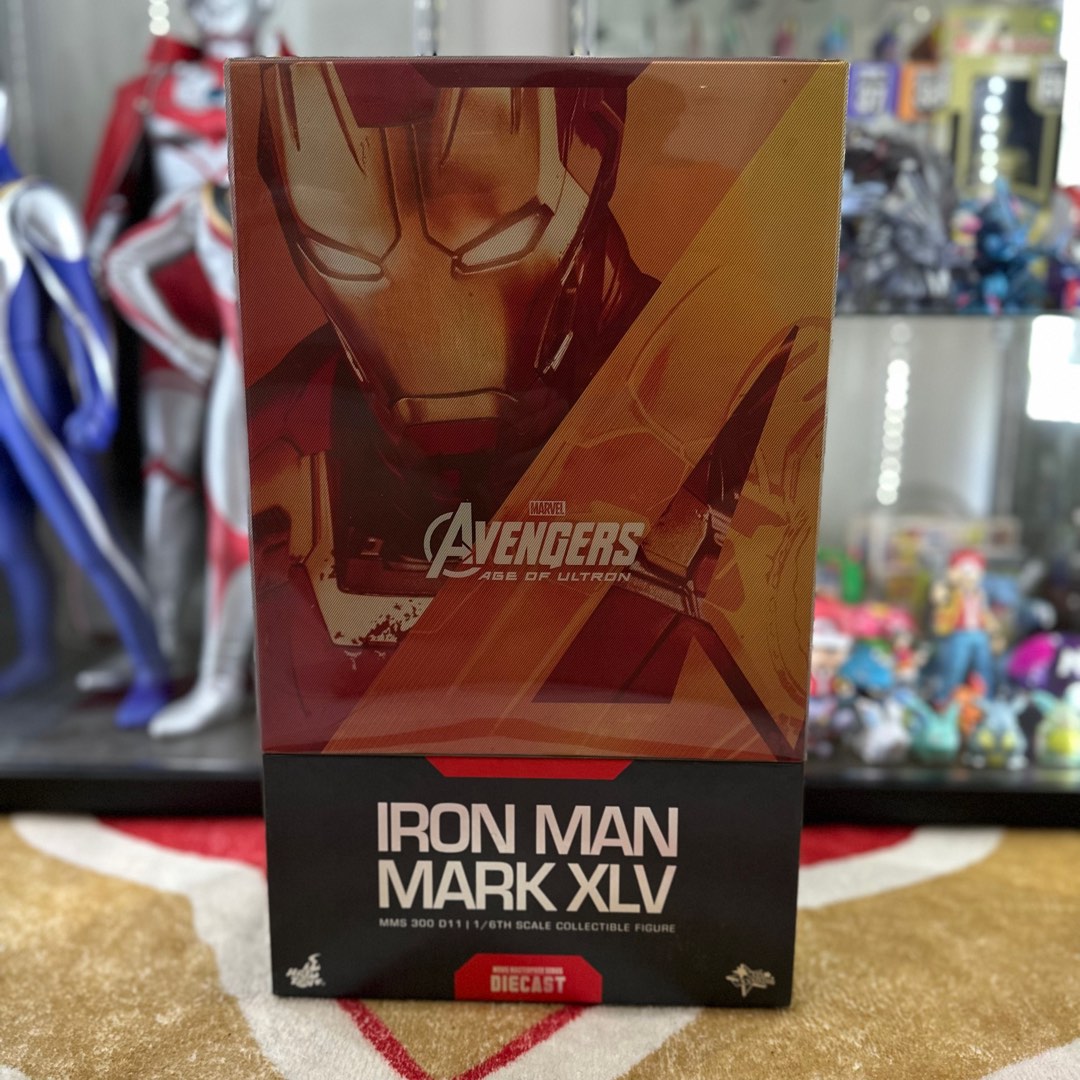 Hot Toys Iron Man Mark Hottoys Ironman MK XLV NOT SHF MAFEX MARVEL LEGENDS Hobbies