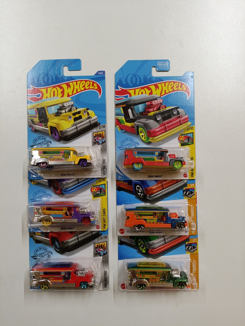 Hot Wheels Road Bandit Complete Set Hobbies Toys Memorabilia Collectibles Currency On