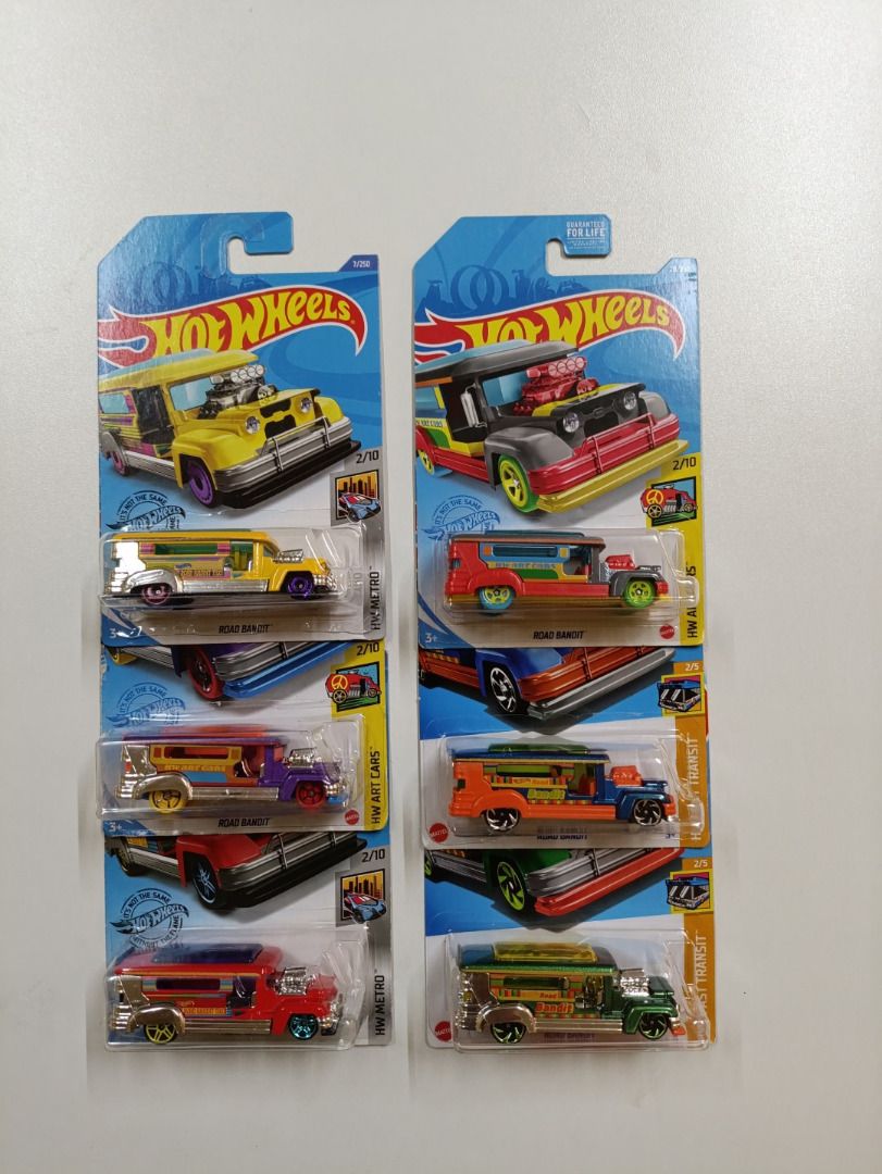 Hot Wheels Road Bandit Complete Set Hobbies Toys Memorabilia