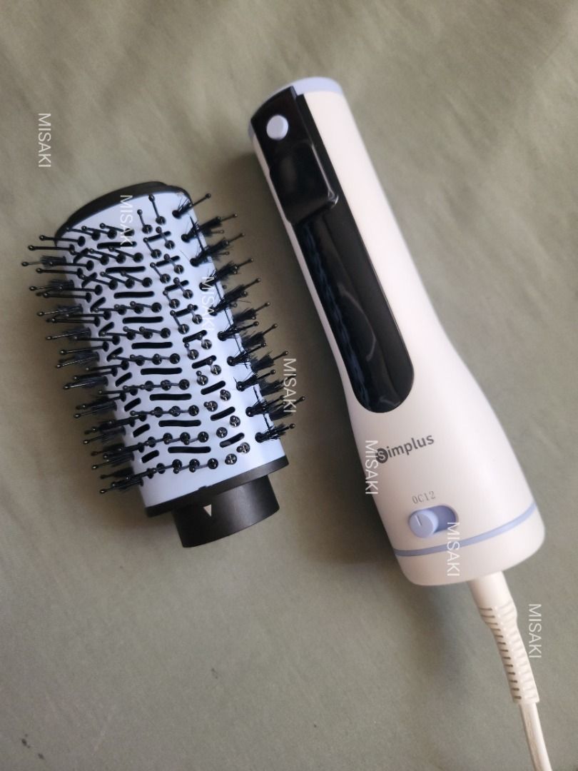Simplus Hair Dryer Brush One Step Volumizer Enhanced Hot Air Brush For Drying Straightening