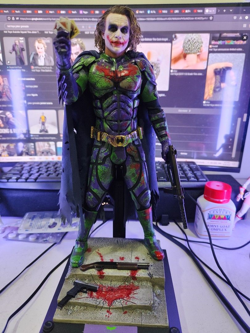 Hot Toys Batman Imposter Joker Exclusive Hobbies Toys Toys Games On Carousell