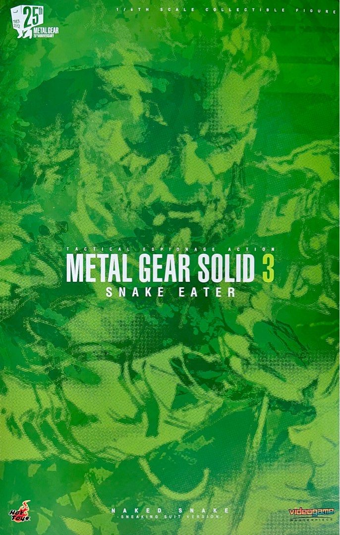 Hottoys Vgm Metal Gear Solid Snake Eater Naked Snake Sneaking Suit Version Figure