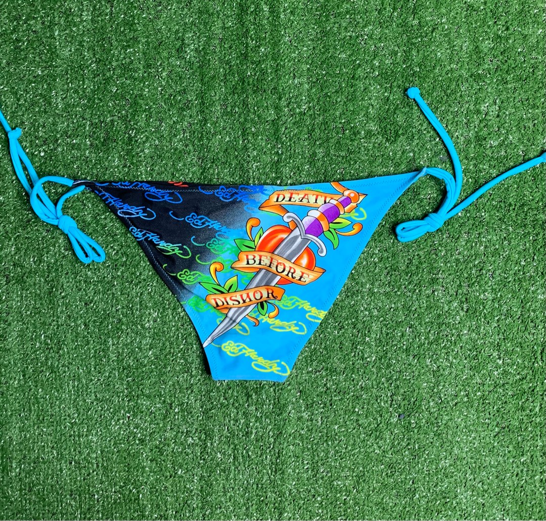Ed Hardy Bikini Women S Fashion Swimwear Bikinis Swimsuits On Carousell