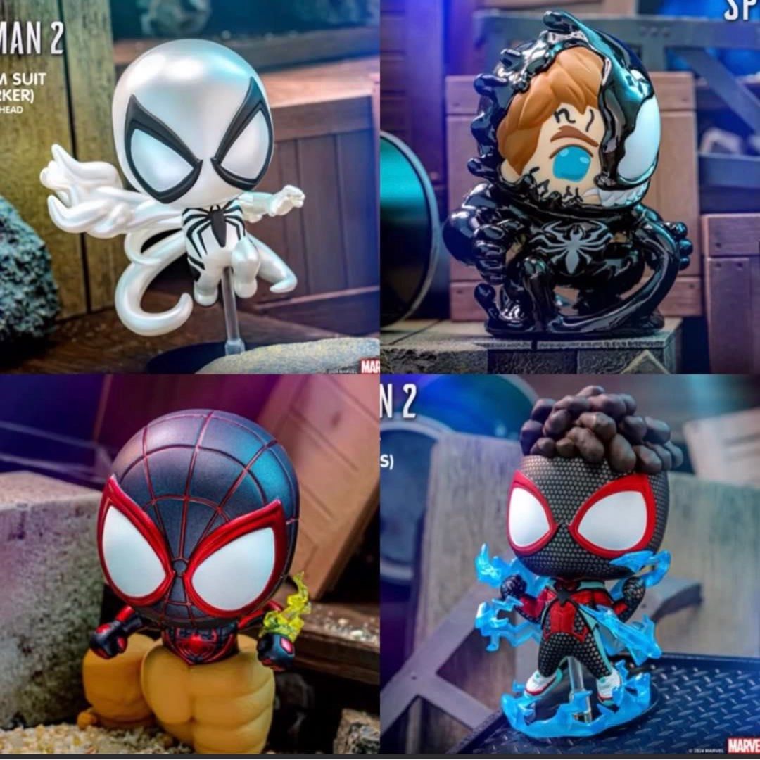 Marvel Spider Man Venom Hot Toys Combi Full Set Confirmed Design Single Blind Box