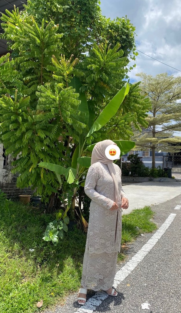 Baju Raya Nude Women S Fashion Muslimah Fashion Baju Kurung Sets