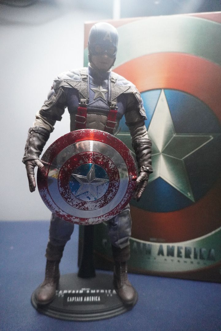 HOT TOYS MMS CAPTAIN AMERICA THE FIRST AVENGER Marvel Action Figure Hobbies Toys