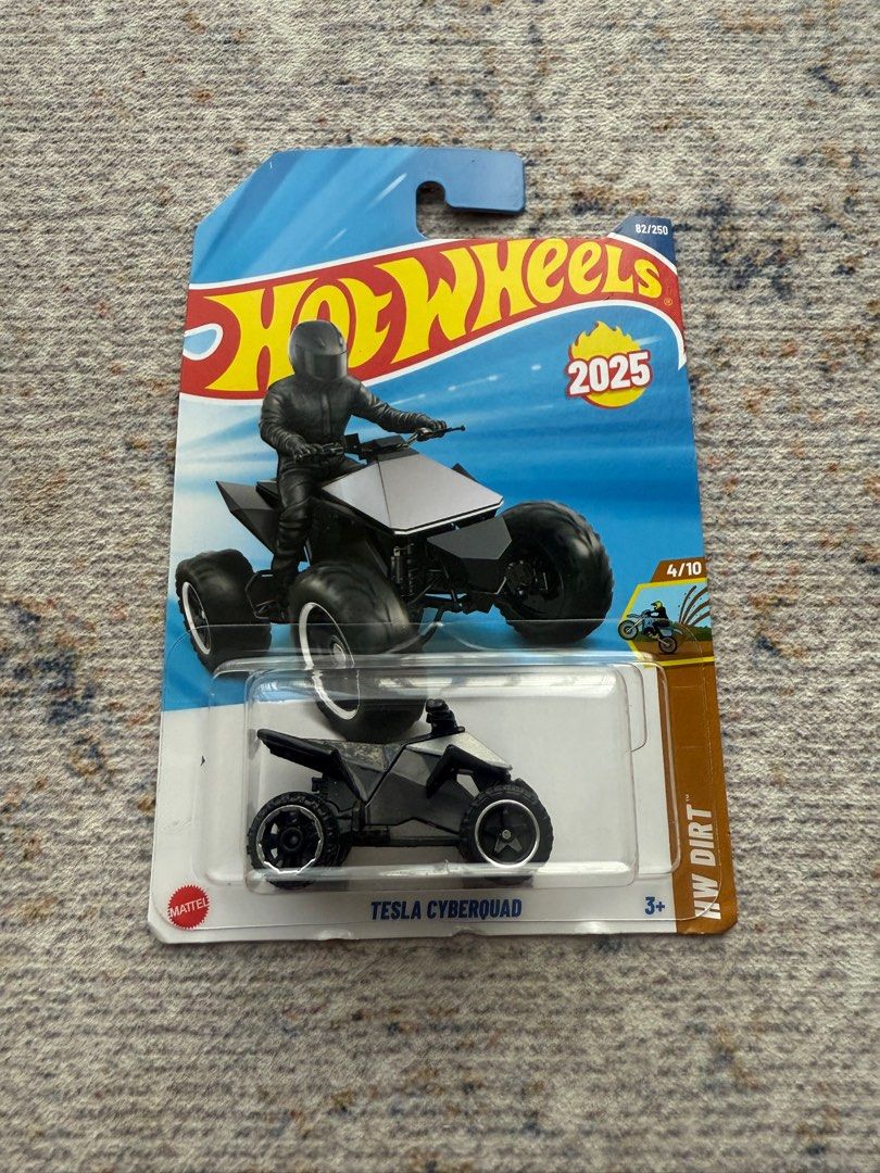 Hot Wheels Tesla Cyberquad Hobbies Toys Toys Games On Carousell