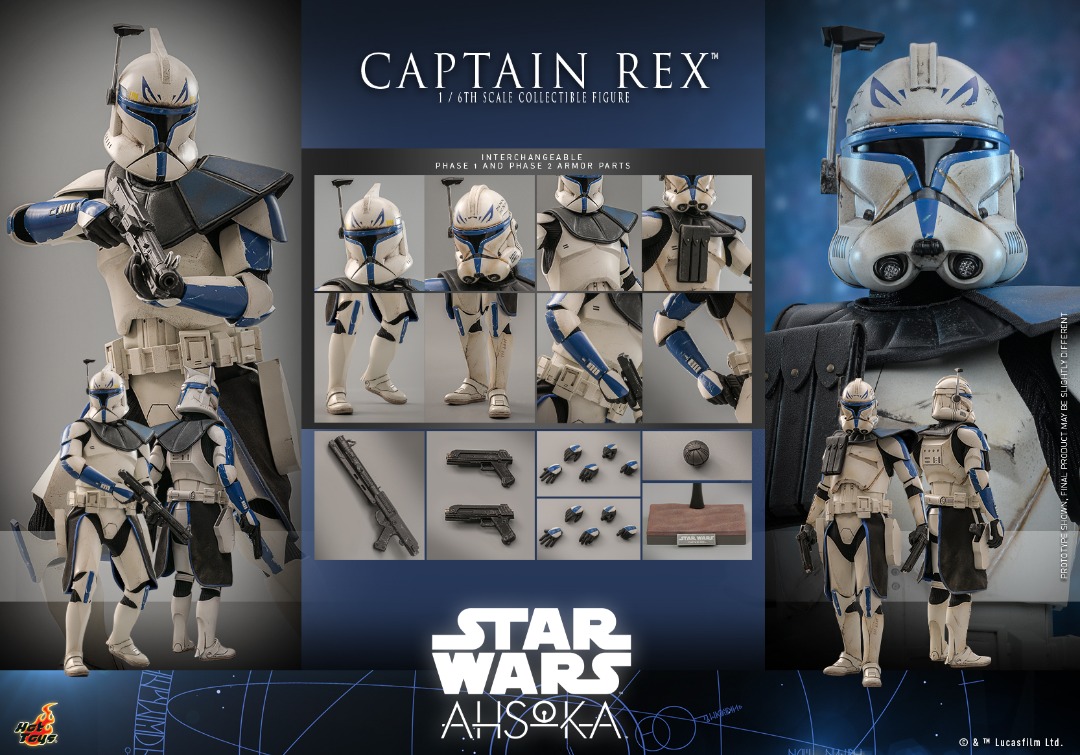 會員折扣單 Hottoys Captain Rex TMS119 Ahsoka Hot toys Star Wars Clone Wars 興趣及遊戲 玩具 遊戲類 Carousell
