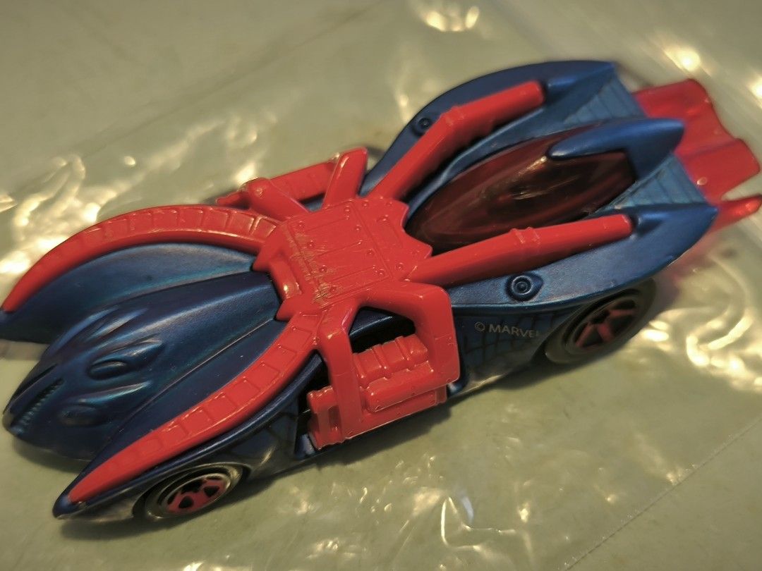 Spider Man Marvel Arachnorod Hot Wheels HotWheels Car Hobbies Toys Toys Games On Carousell