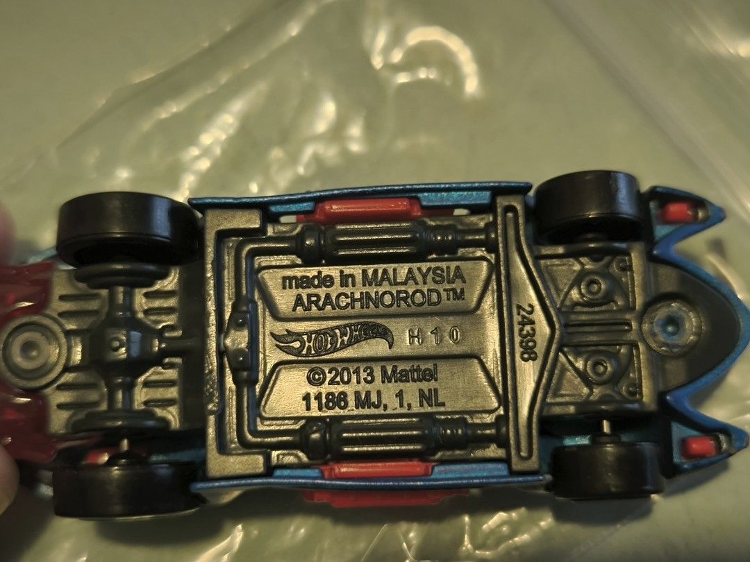 Spider Man Marvel Arachnorod Hot Wheels HotWheels Car Hobbies Toys Toys Games On Carousell