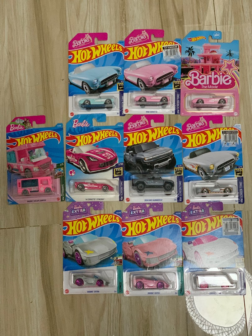 Hot Wheels Barbie Collection Set Hobbies Toys Toys Games On Carousell
