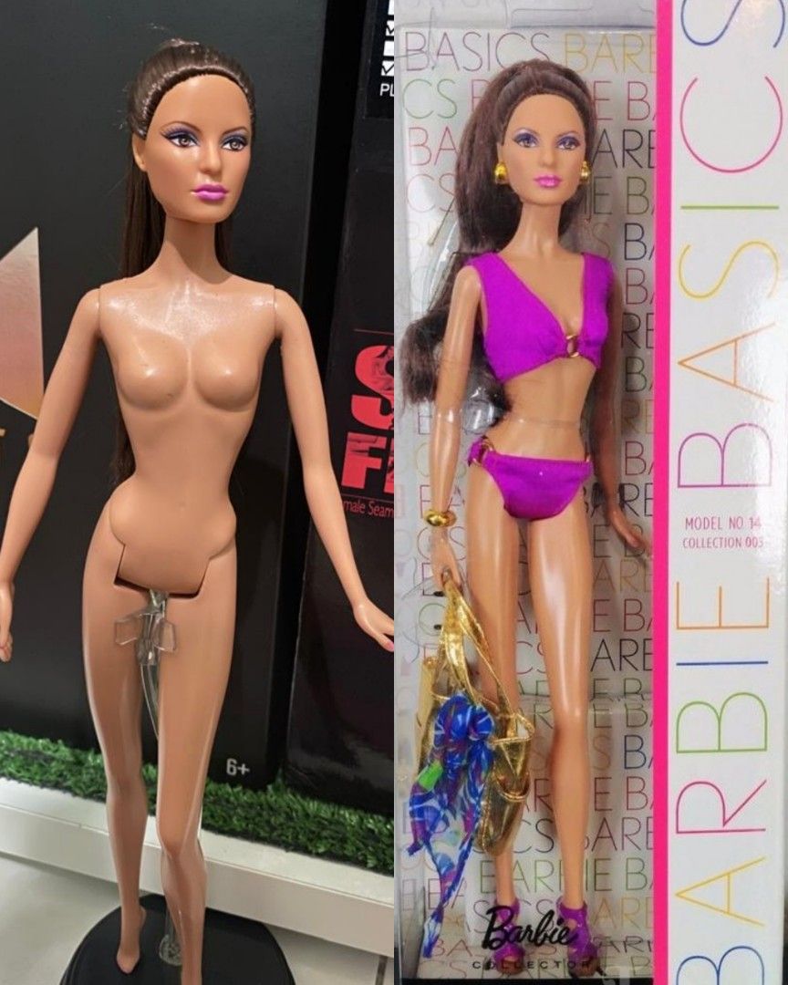 Barbie Basics Swimsuit Doll Model No Collection Mattel Nude Hobbies Toys Toys