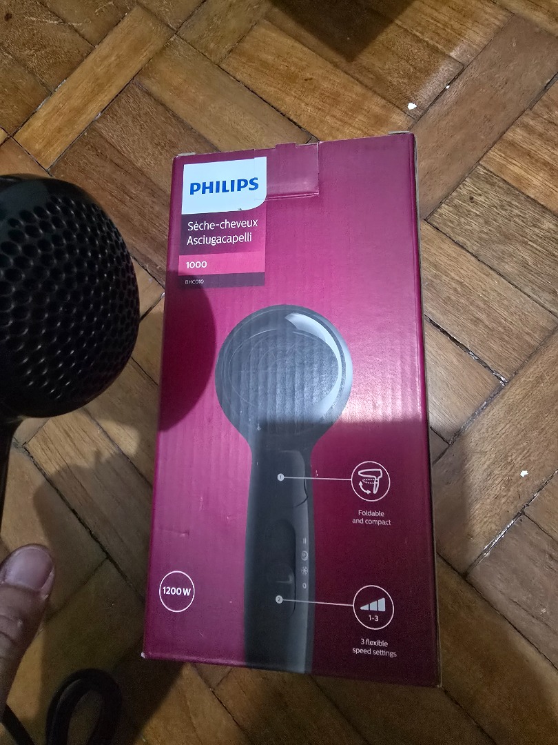 Philips Essentialcare Hair Dryer Bhc With Thermoprotect Technology Hot And Cool Air