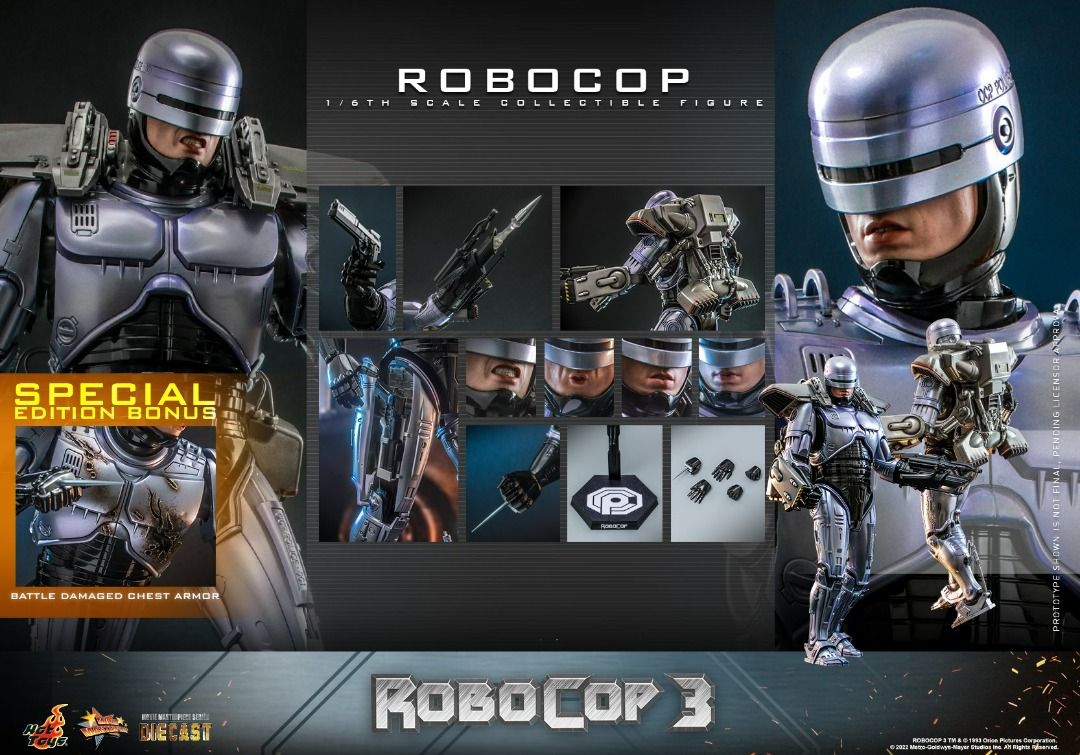 全新 hottoys hot toys Robocop SP 特別版 mms B mms 興趣及遊戲 玩具 遊戲類 Carousell