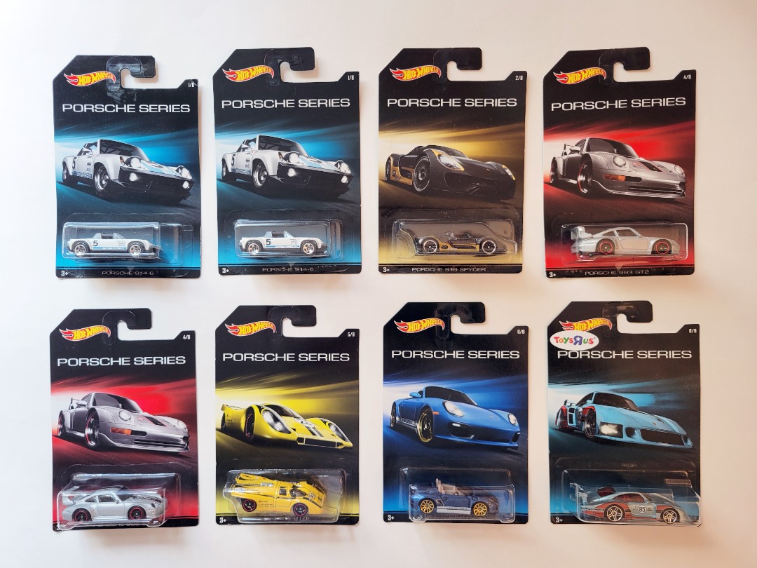Hot Wheels Hotwheels Porsche Series 保時捷系列 全新未開封品 一共 架 總售 不設散賣 興趣及遊戲 玩具 遊戲類 Carousell