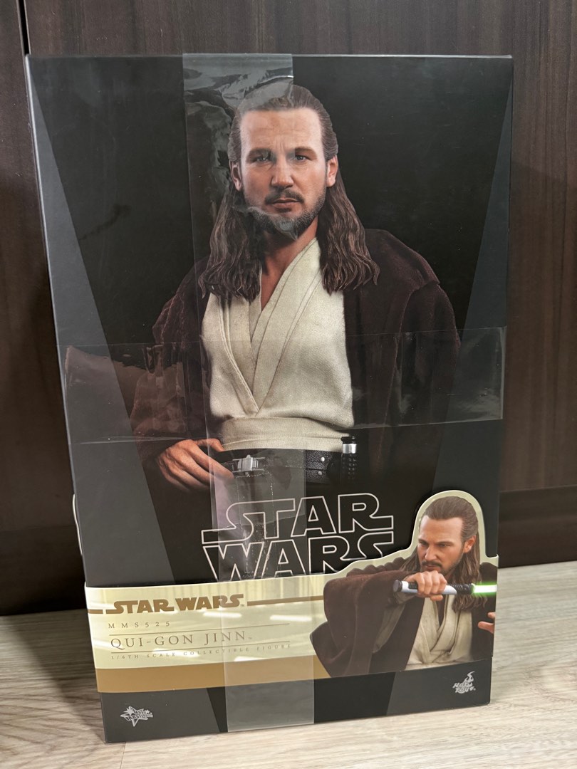 Hot Toys Mms Qui Gon Jinn Star Wars The Phantom Menace Hobbies