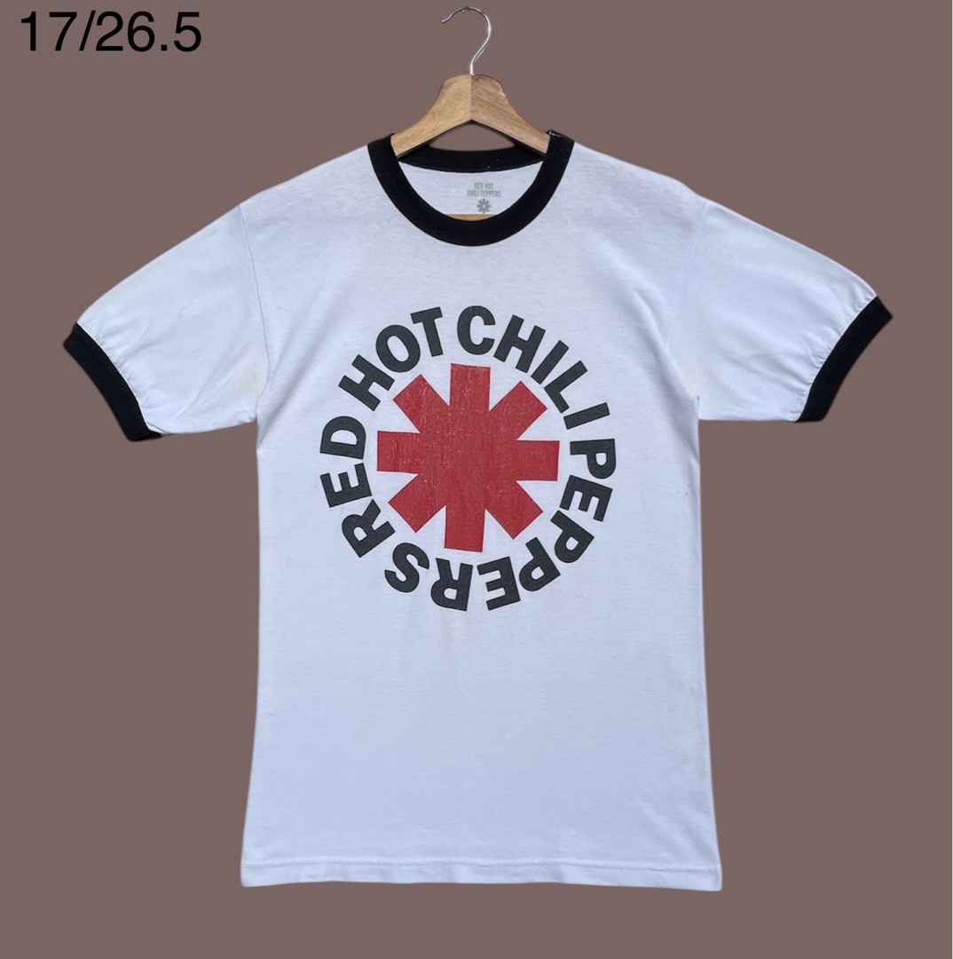 Red Hot Chili Peppers Men S Fashion Tops Sets Tshirts Polo Shirts On Carousell