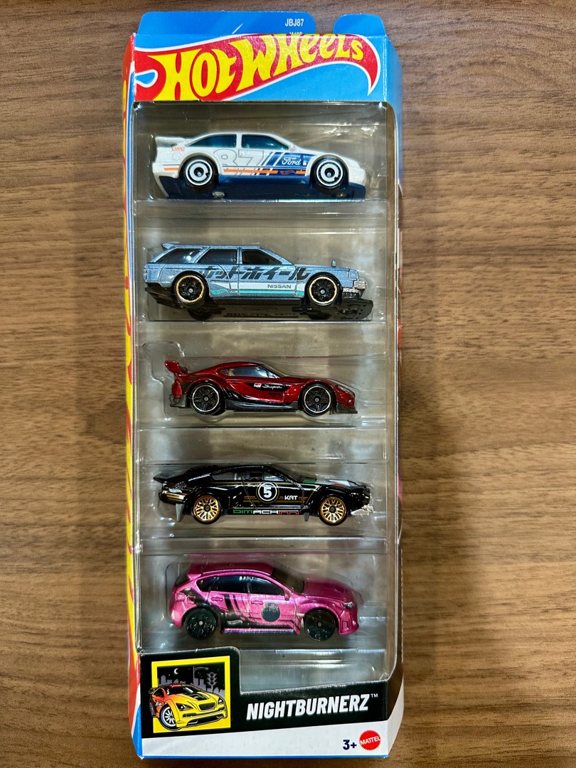 Hot Wheels Nightburnerz Set Of Hobbies Toys Toys Games On Carousell