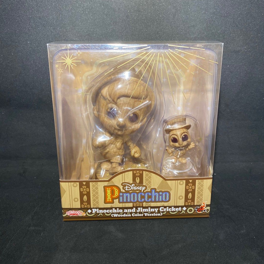 Hot Toys Cosbaby Pinocchio And Jiminy Cricket Disney Action Figure COSB Toys