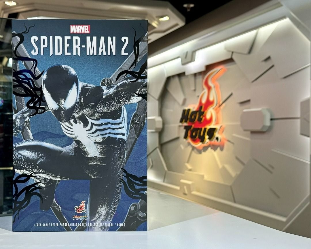 全新未開封 Hottoys Hot Toys VGM56 VGM 56 Marvel s Spider Man 2 Peter Parker Black Suit 普通版