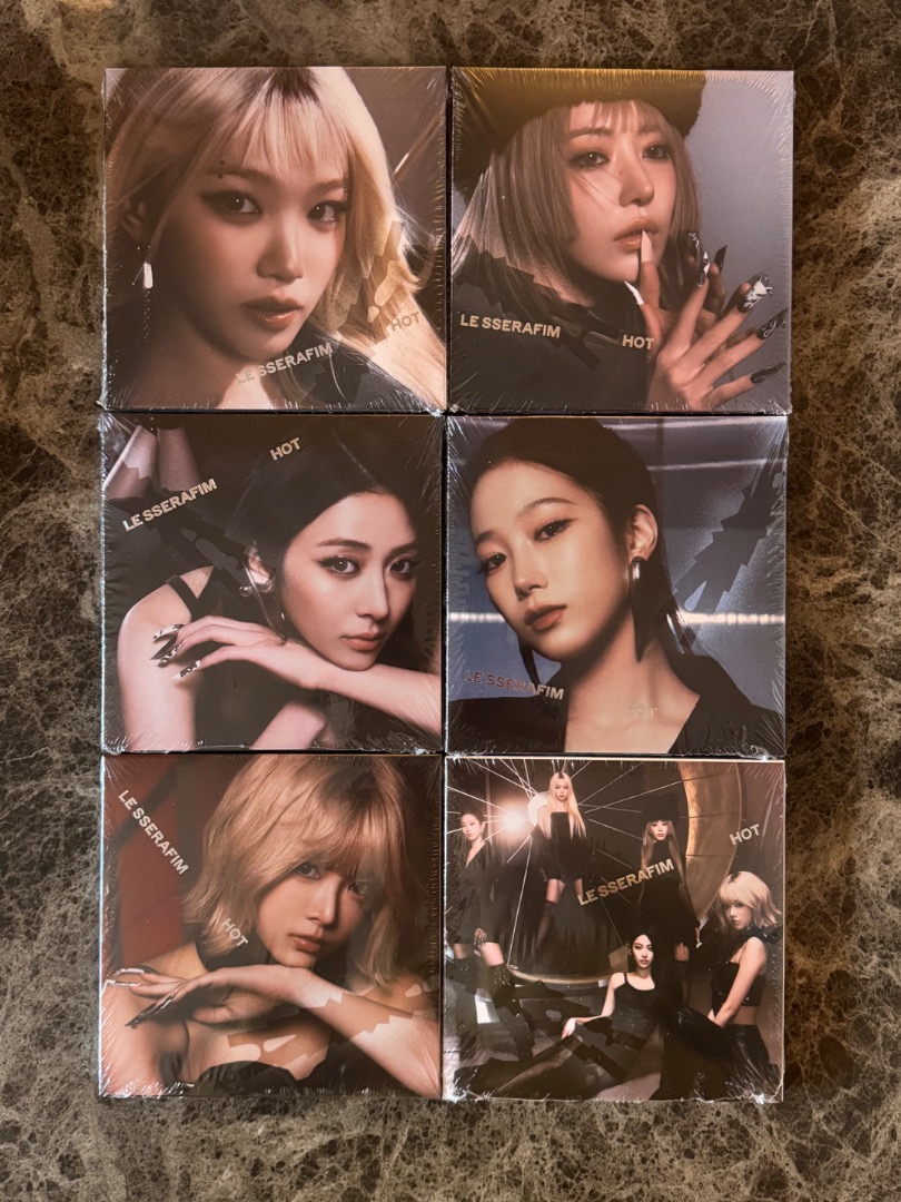 LE SSERAFIM 5th Mini Album HOT Compact Ver 單封 迷你專輯 五輯 lesserafim