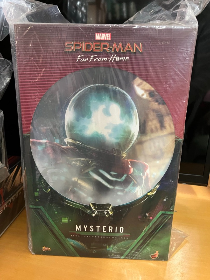 二手有盒齊件 Hottoys Hot Toys MMS556 Mysterio 神秘客 Spiderman Far From Home 蜘蛛俠 決戰千里 興趣及遊戲 玩具 遊戲類