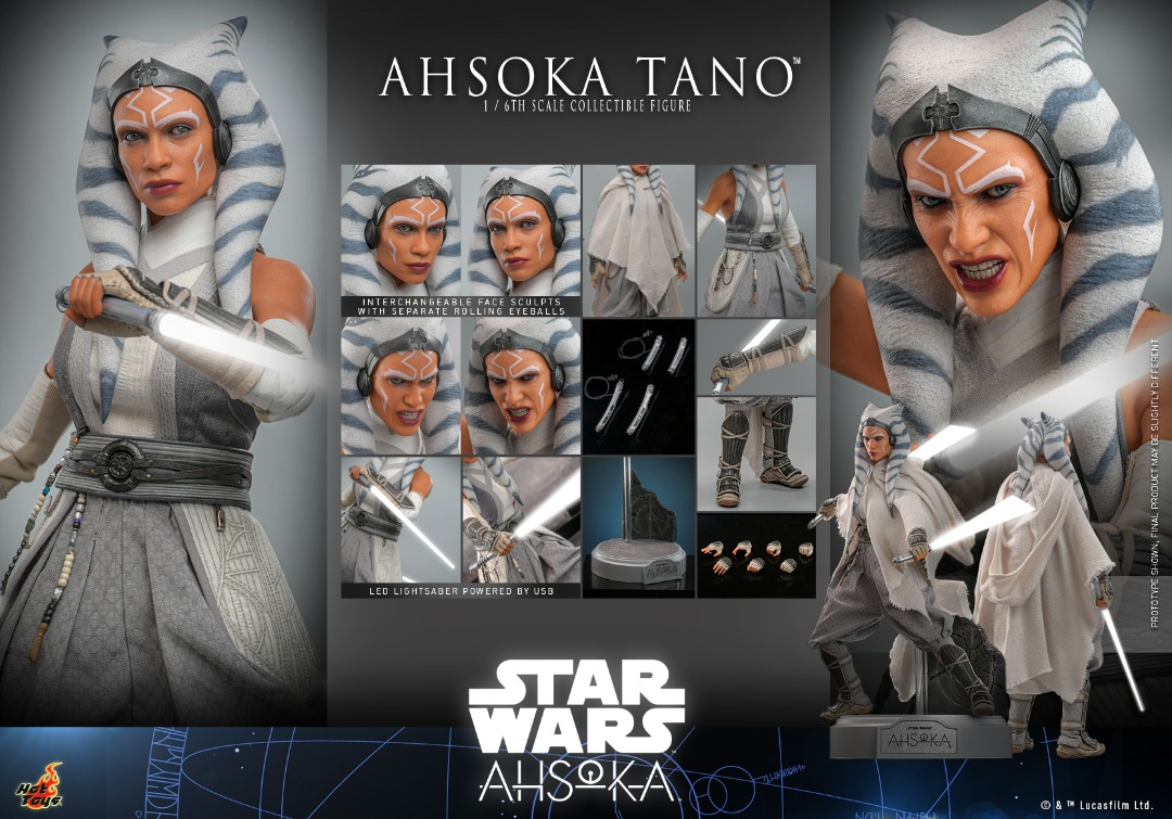 可取黑卡訂單 尾數 937 Hottoys Hot toys TMS118 Ahsoka Star Wars Ahsoka Tano 星球大戰 星戰 亞蘇卡 阿蘇嘉 興趣及遊戲 玩具