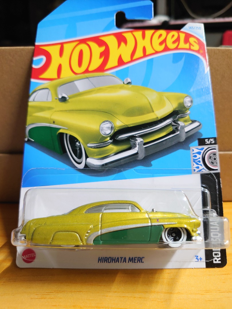 HOT WHEELS Hirohata Merc Metalflake Apple Green Hobbies Toys Toys Games On Carousell