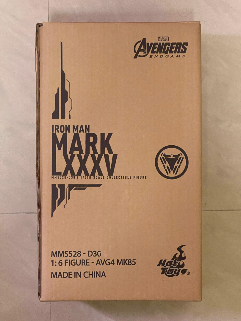 新頭雕全新啡箱未開 mms Hot Toys MMS D Avengers Endgame Iron Man Mark hottoys LXXXV