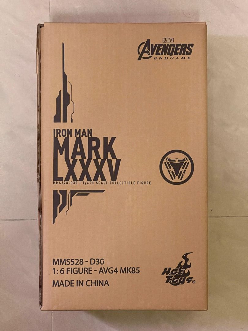 新頭雕全新啡箱未開 mms528 Hot Toys MMS528D30 Avengers Endgame 1 6 Iron Man Mark 85 hottoys LXXXV