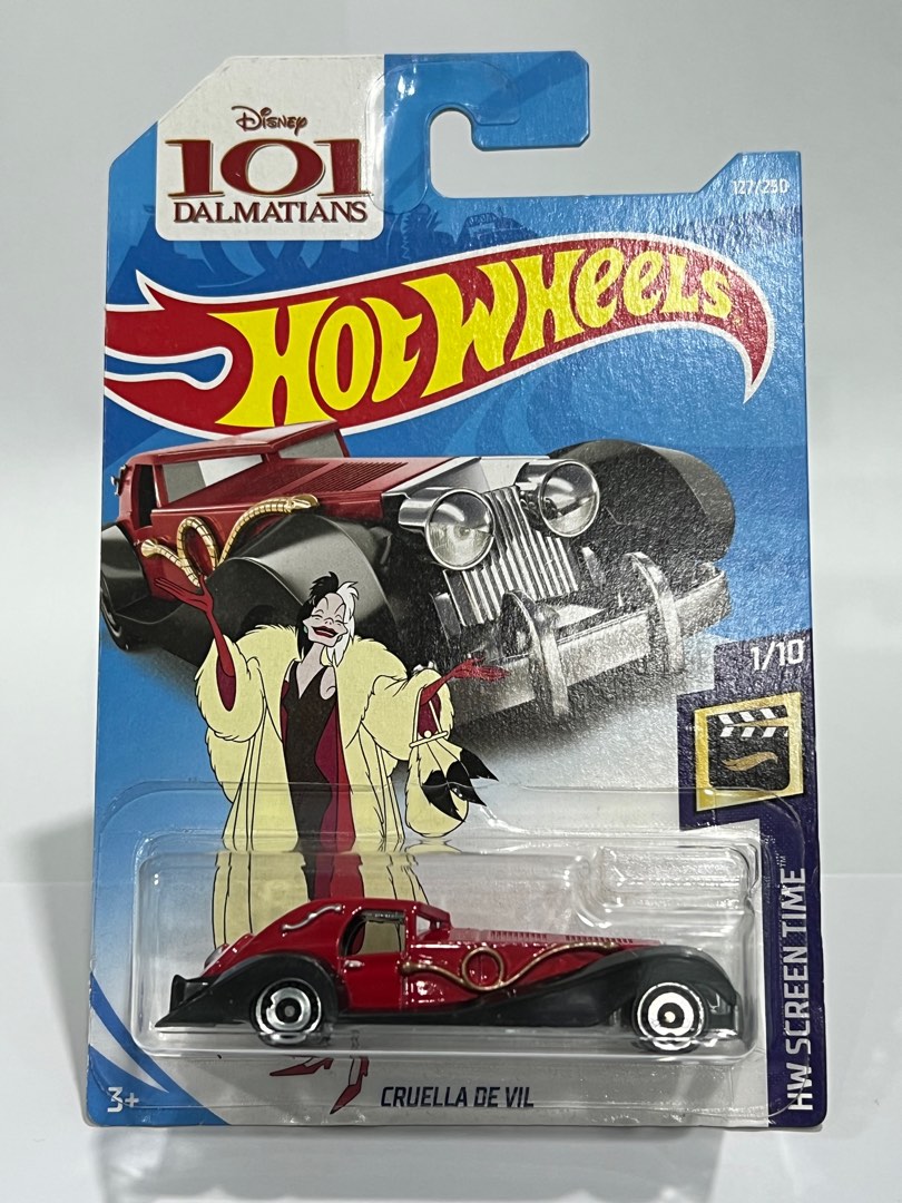 Hot Wheels Cruella De Vil Dalmations Hobbies Toys Toys Games