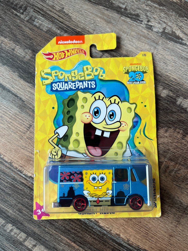 Hot Wheels Nickelodeon Spongebob Squarepants Combat Medic Hobbies